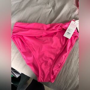 Lilly Pulitzer Yarrow High Waisted Bikini Bottom Size 12